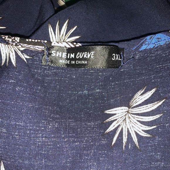 Boho triable navy blue cami dress - Picture 5 of 6